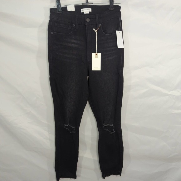 Good Americans Jeans Good Legs Crop - Picture 1 of 12